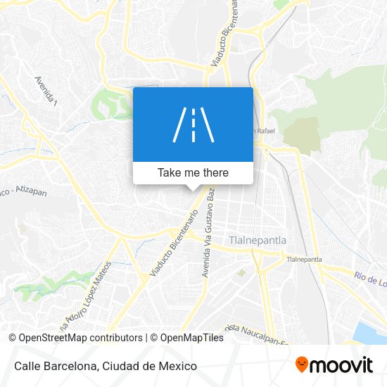 Calle Barcelona map