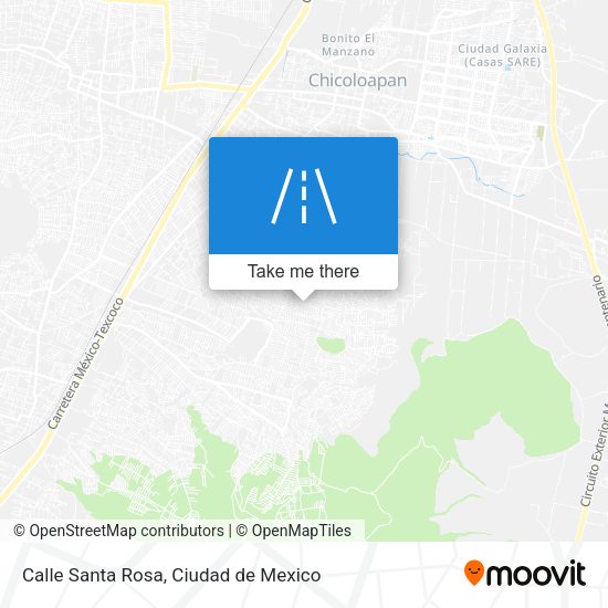 Calle Santa Rosa map