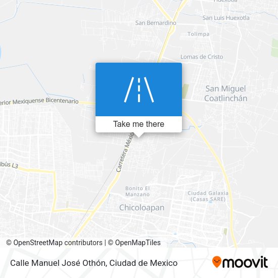 Mapa de Calle Manuel José Othón