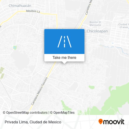 Mapa de Privada Lima