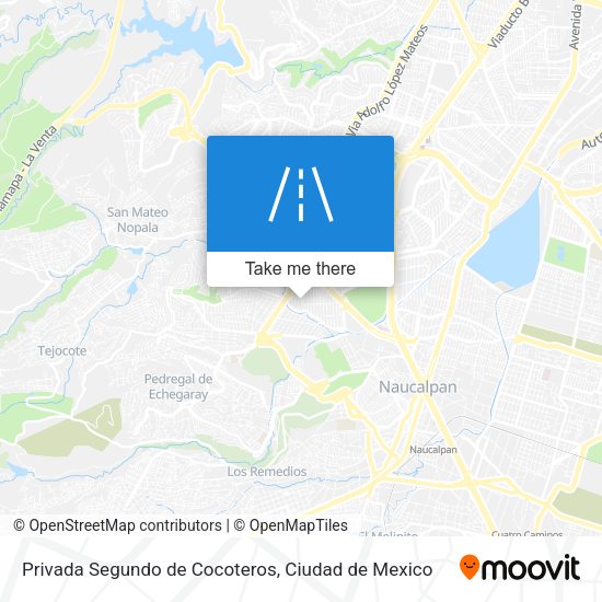 Privada Segundo de Cocoteros map