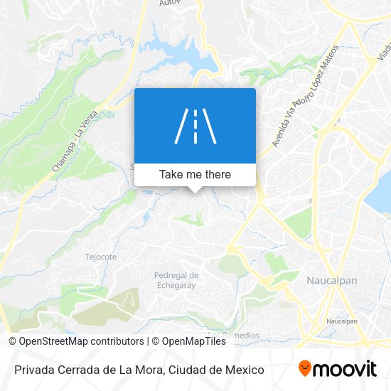 Privada Cerrada de La Mora map