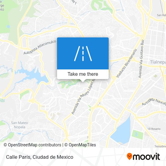 Calle París map