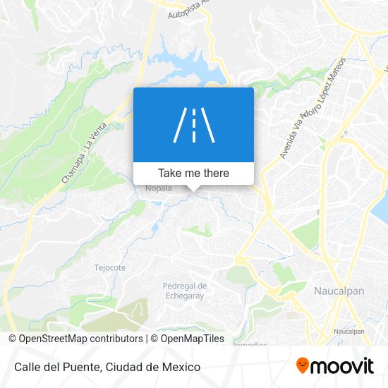 Calle del Puente map