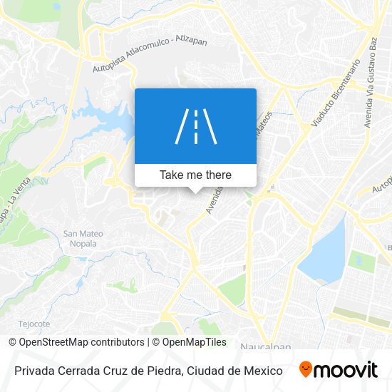 Privada Cerrada Cruz de Piedra map