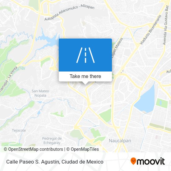 Calle Paseo S. Agustín map