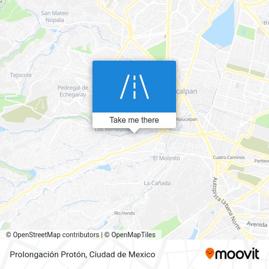 Mapa de Prolongación Protón