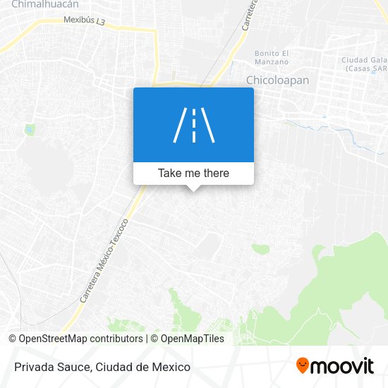 Privada Sauce map