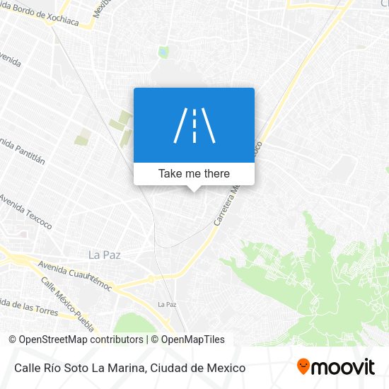 Calle Río Soto La Marina map