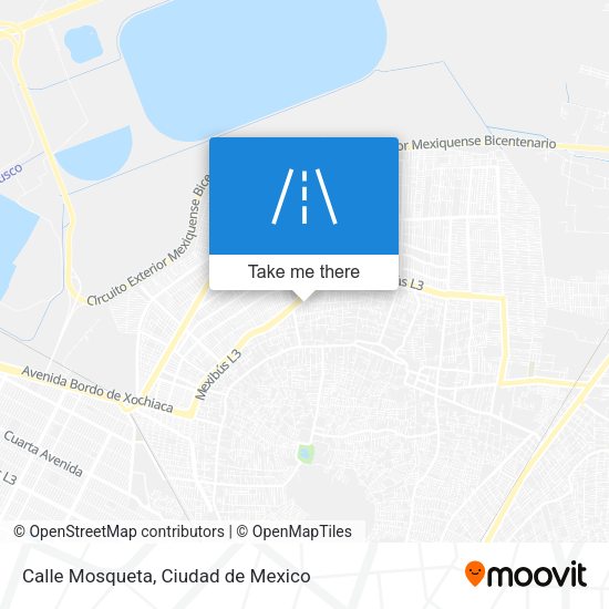 Mapa de Calle Mosqueta