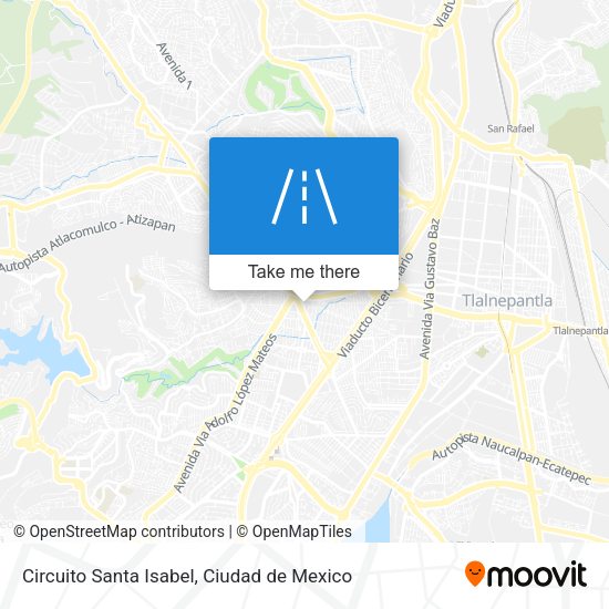 Mapa de Circuito Santa Isabel
