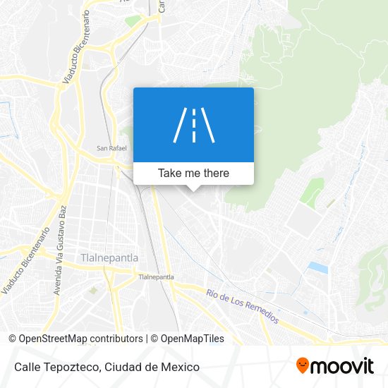 Calle Tepozteco map