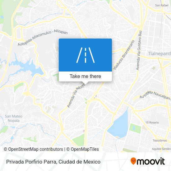 Mapa de Privada Porfirio Parra