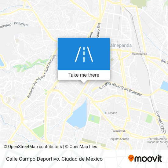 Calle Campo Deportivo map