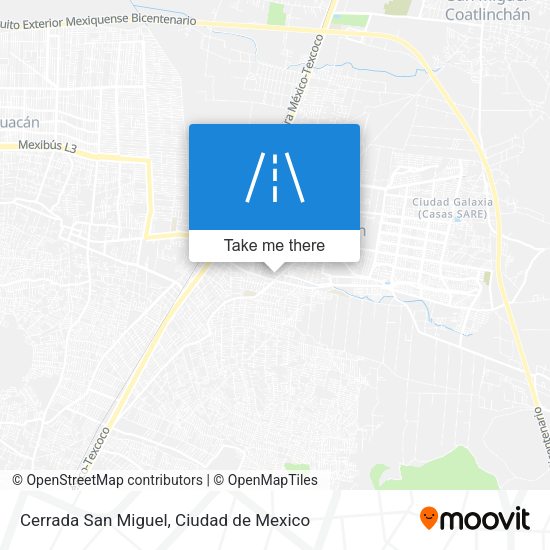 Mapa de Cerrada San Miguel
