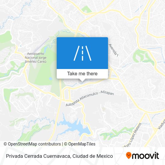 Privada Cerrada Cuernavaca map