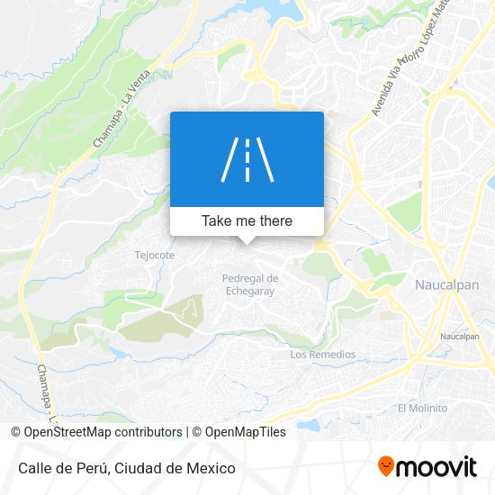 Calle de Perú map