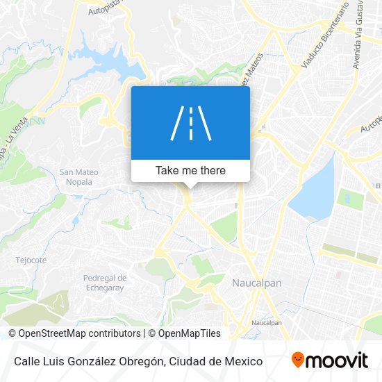 Calle Luis González Obregón map