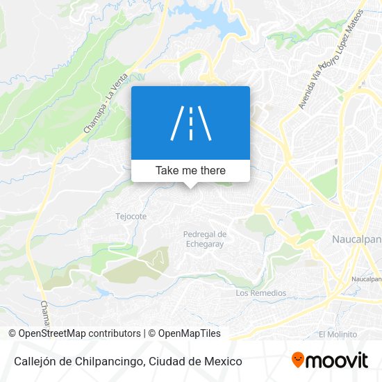 Mapa de Callejón de Chilpancingo