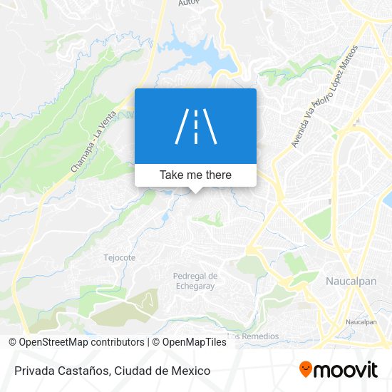 Mapa de Privada Castaños