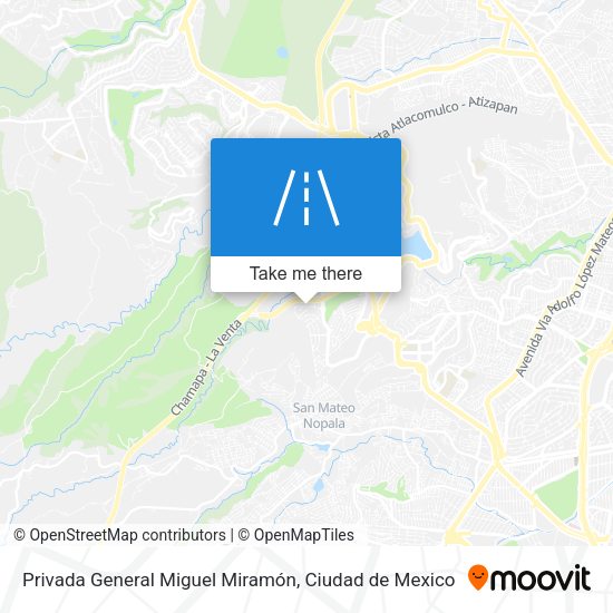 Privada General Miguel Miramón map