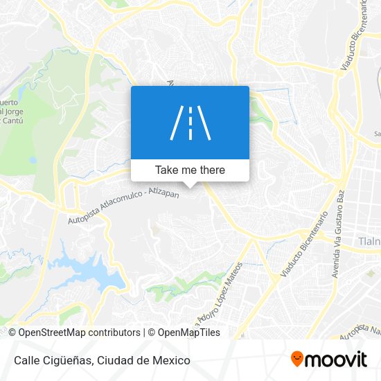 Calle Cigüeñas map