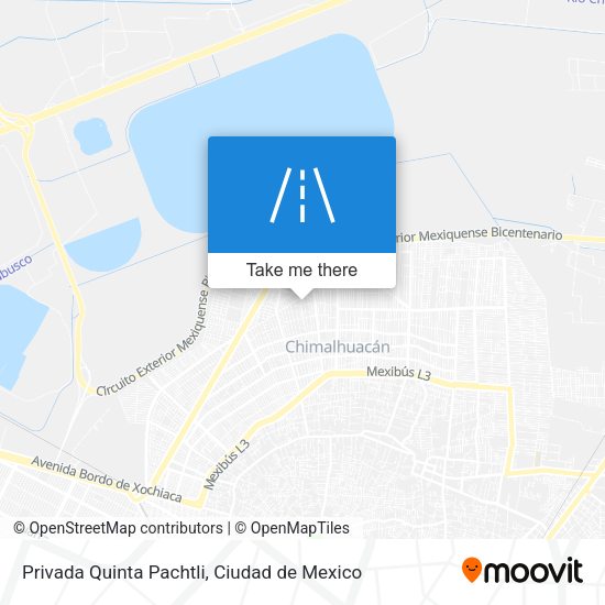 Mapa de Privada Quinta Pachtli