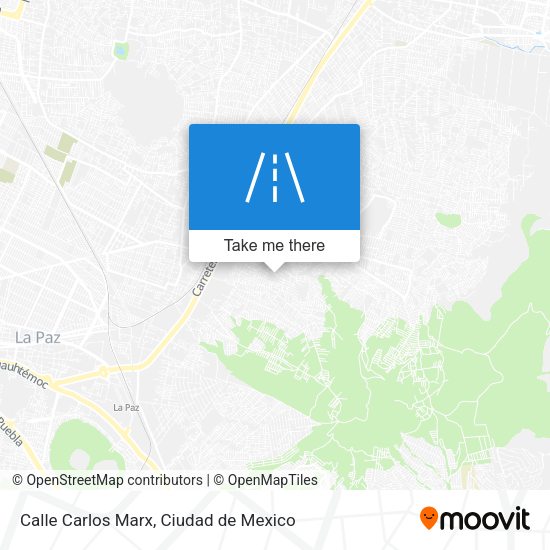 Mapa de Calle Carlos Marx