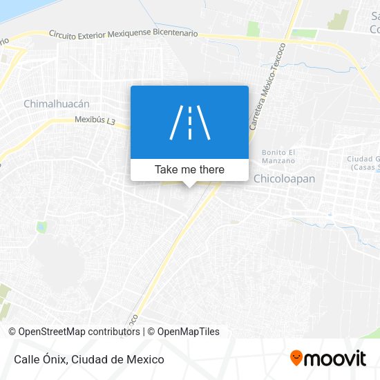 Calle Ónix map