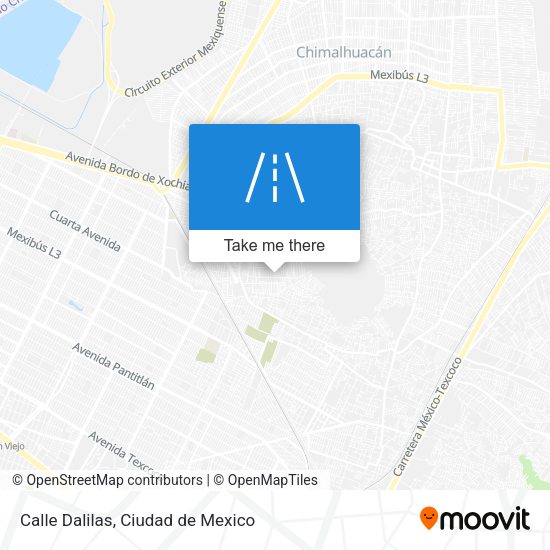 Mapa de Calle Dalilas