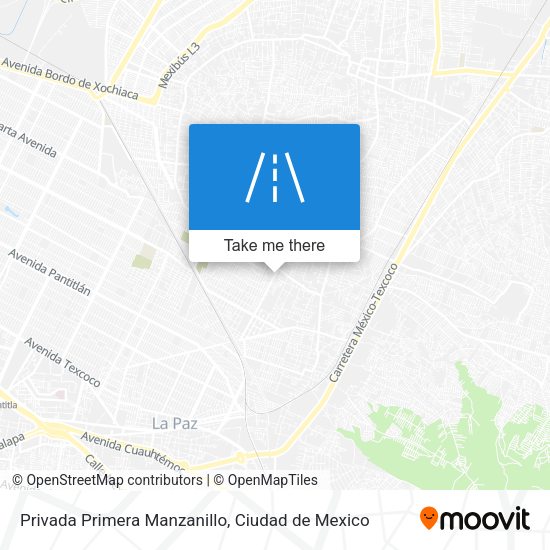 Privada Primera Manzanillo map