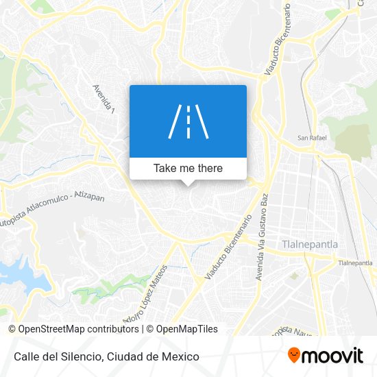 Mapa de Calle del Silencio