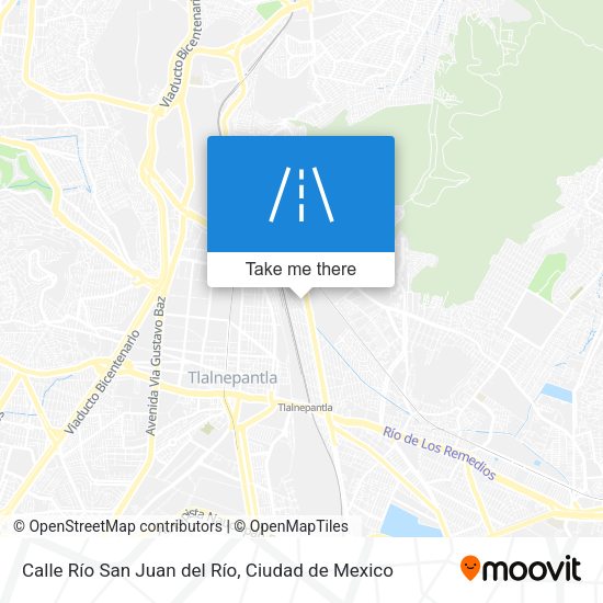 Mapa de Calle Río San Juan del Río