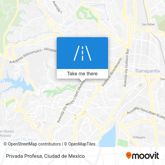 Privada Profesa map