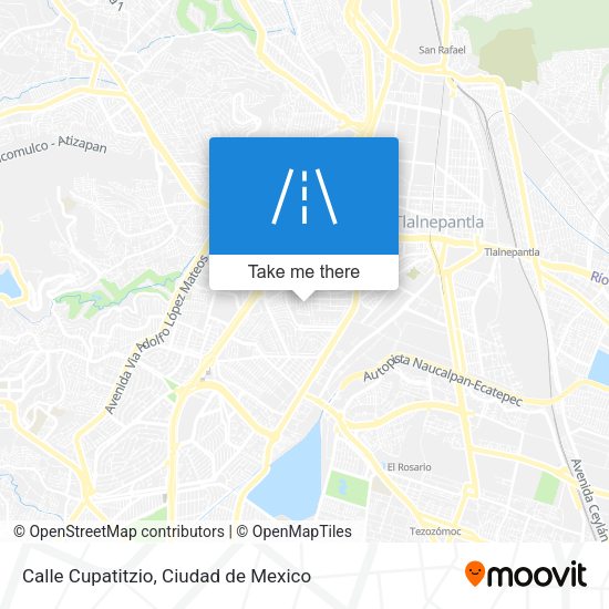 Mapa de Calle Cupatitzio