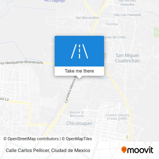 Mapa de Calle Carlos Pellicer