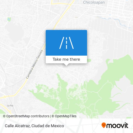 Calle Alcatraz map