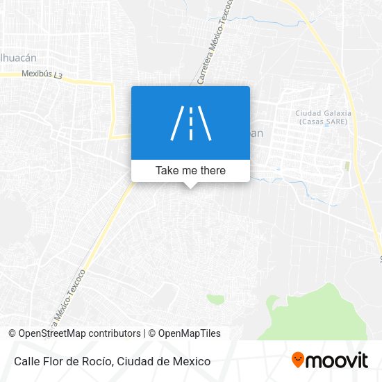 Calle Flor de Rocío map