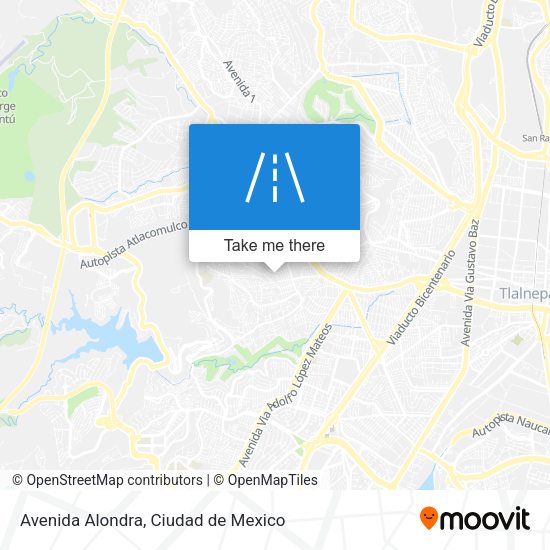 Avenida Alondra map