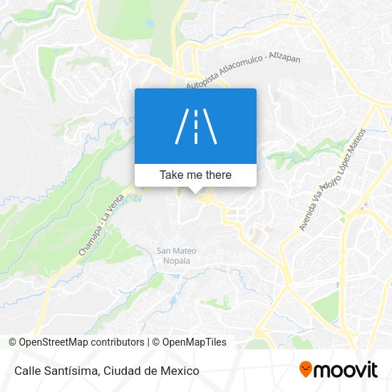 Calle Santísima map