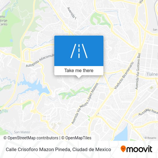 Calle Crisoforo Mazon Pineda map