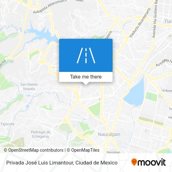 Mapa de Privada José Luis Limantour