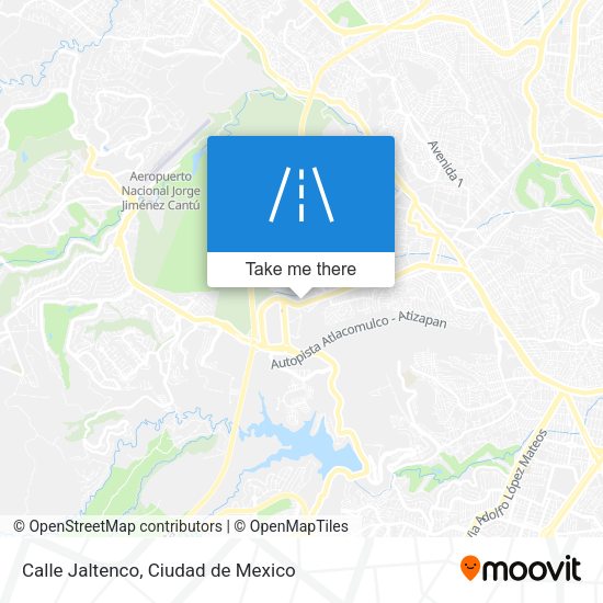 Calle Jaltenco map