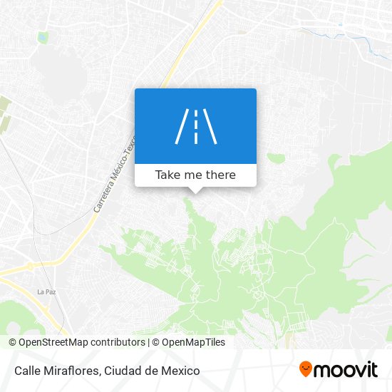 Mapa de Calle Miraflores