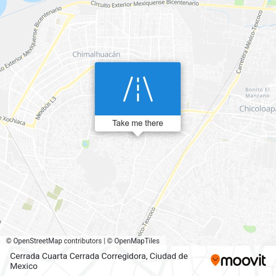 Cerrada Cuarta Cerrada Corregidora map