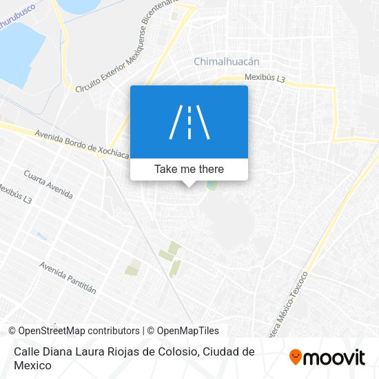 Calle Diana Laura Riojas de Colosio map