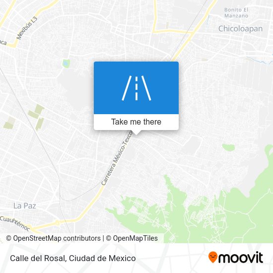 Calle del Rosal map