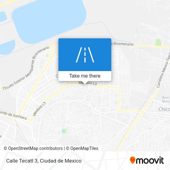 Calle Tecatl 3 map