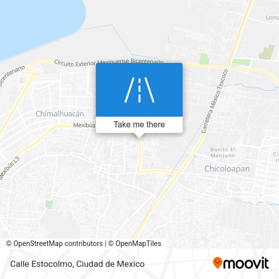 Calle Estocolmo map