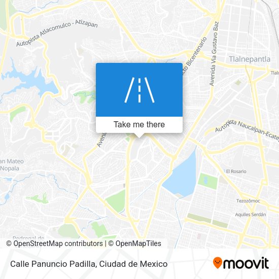 Calle Panuncio Padilla map